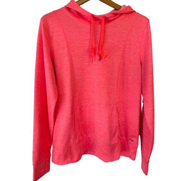 Avia Pullover Hoodie Sweatshirt XL Pink Lightweight Breathable Long Sleeve - Picture 1 of 9